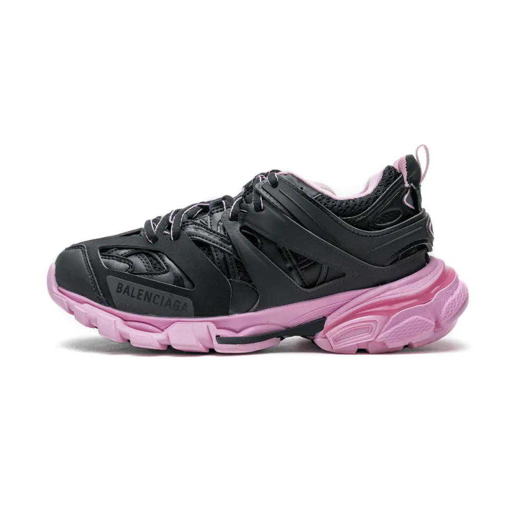 balenciaga track trainer black pink 542436 w2la1 4800