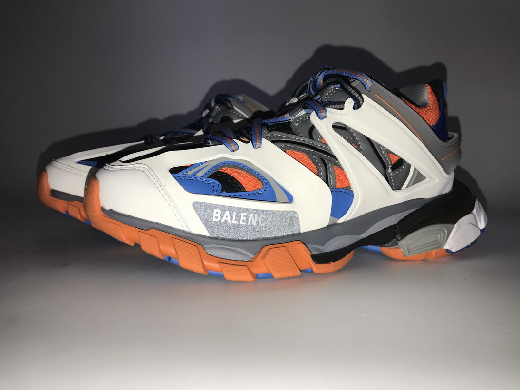 Balenciaga Track Trainer Blue Orange 542436 W1GB7 7580