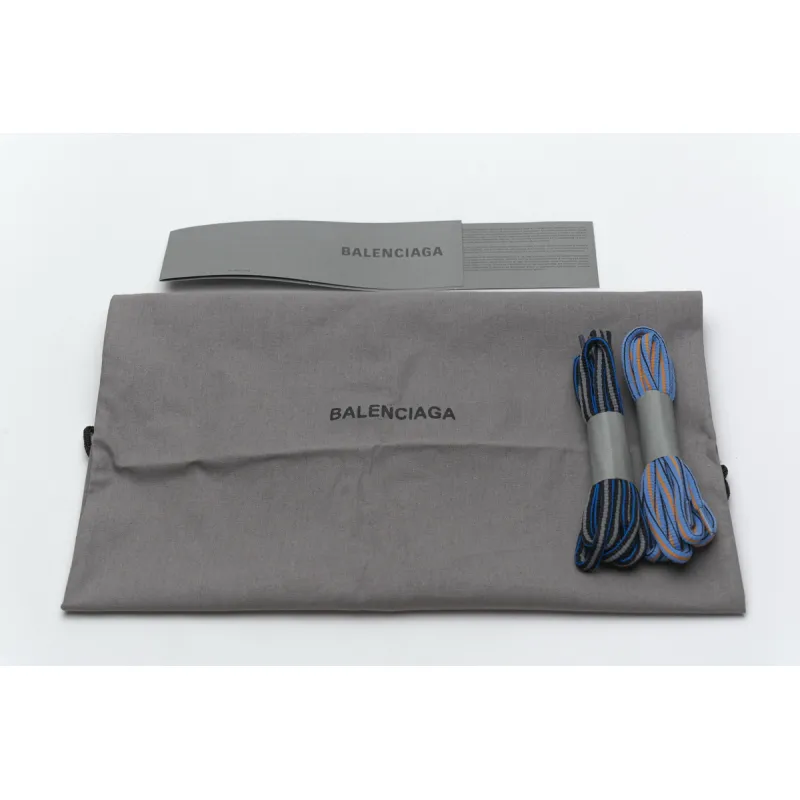Balenciaga Track Trainer Blue Orange 542436 W1GB7 7580