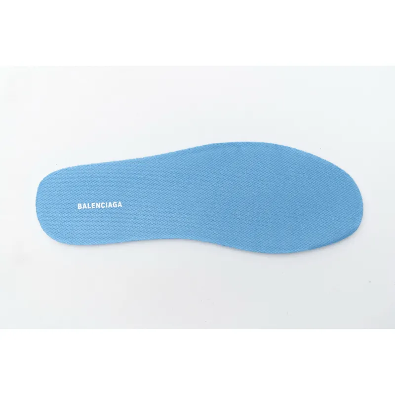 Balenciaga Track Trainer Blue Pink Silver 542436 W1GC1 4051