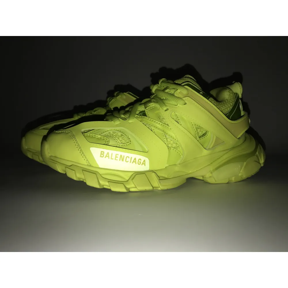 Ba*len*cia*ga track trainer fluorescent yellow 542436 w1gb7 2014