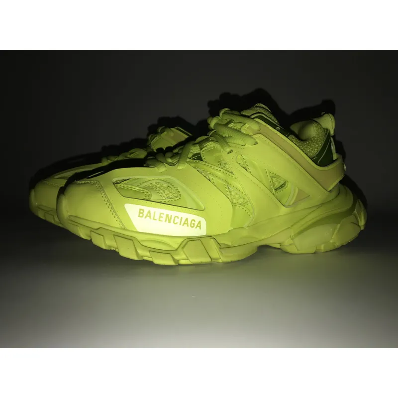 Balenciaga Track Trainer Fluorescent Yellow 542436 W1GB7 2014