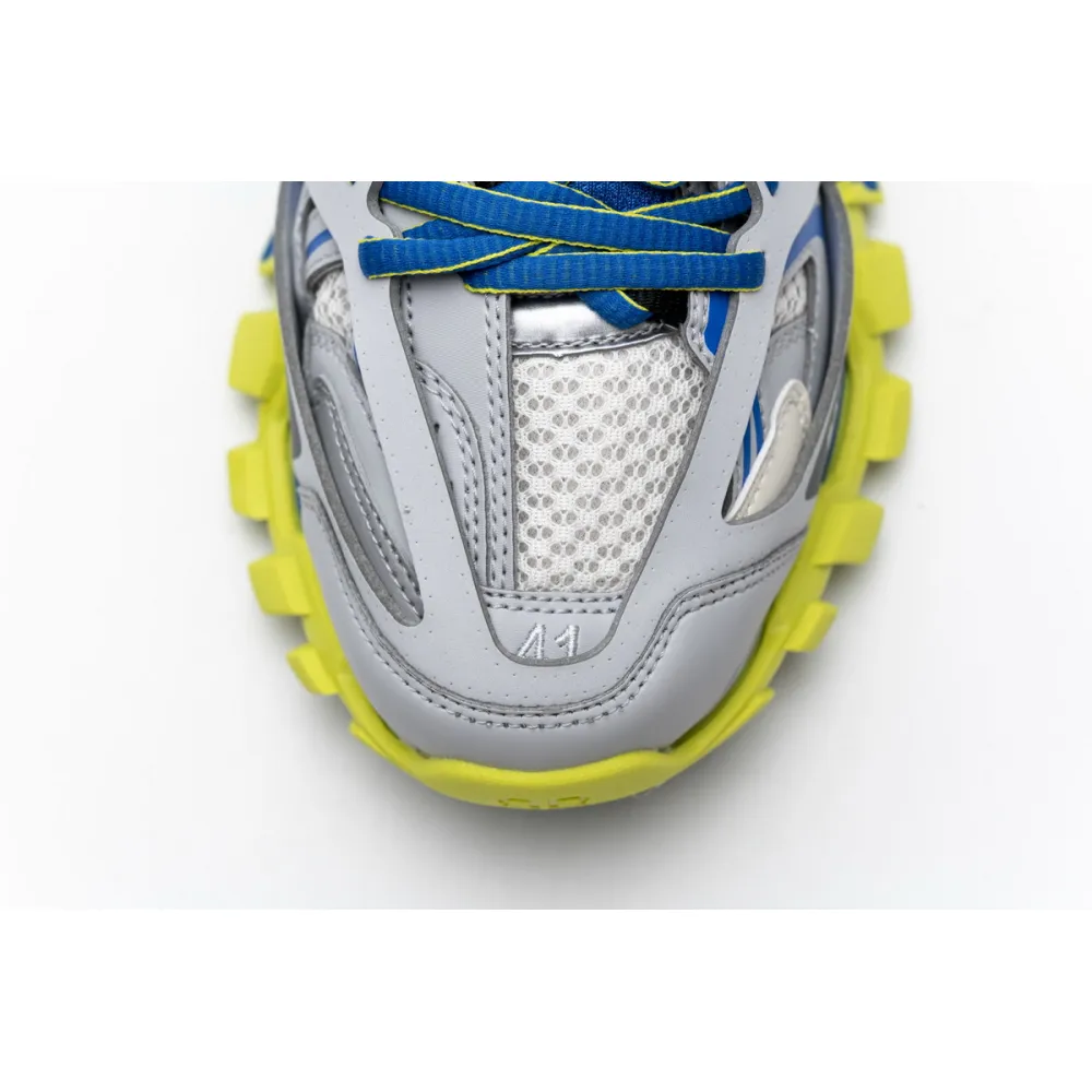 Balenciaga Track Trainer Grey Blue Yellow 542023 W1GB9 6509