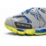 Balenciaga Track Trainer Grey Blue Yellow 542023 W1GB9 6509
