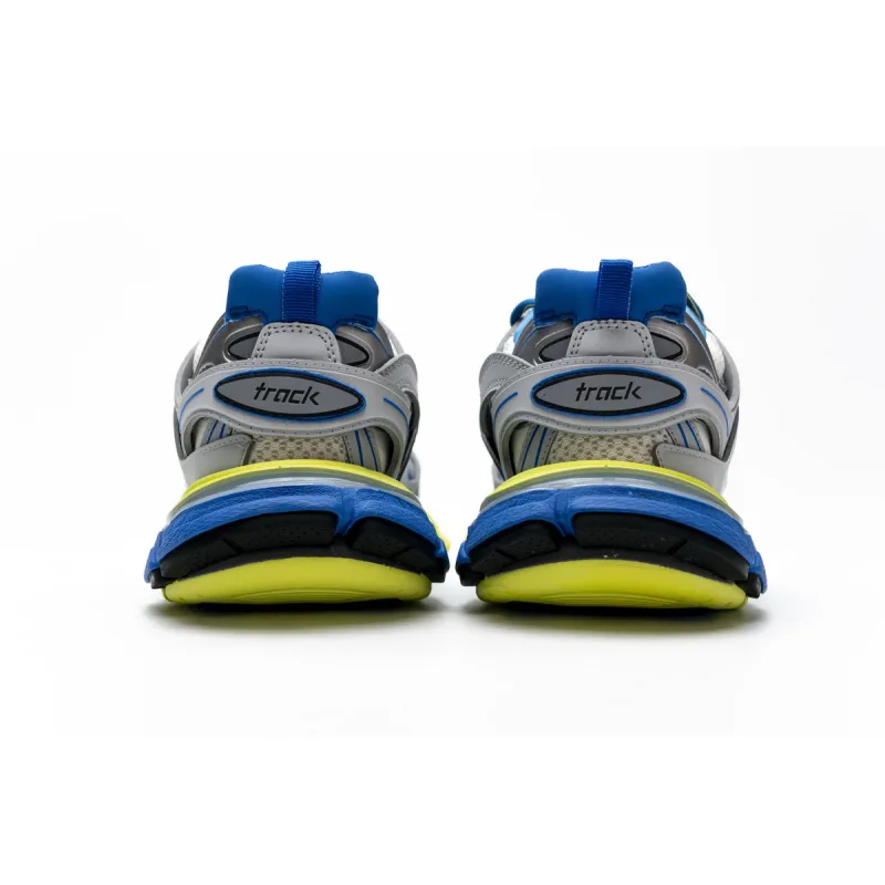 Balenciaga Track Trainer Grey Blue Yellow 542023 W1GB9 6509