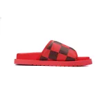 LOUIS VUITTON Miami red pattern