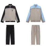 Trapstar splicing suit embroidered LOGO sports and leisure
