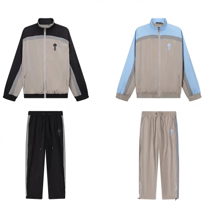 Trapstar splicing suit embroidered LOGO sports and leisure 01