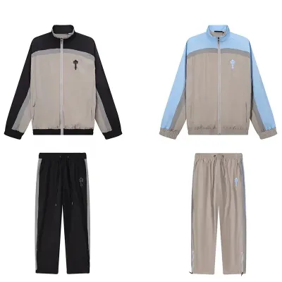 Trapstar splicing suit embroidered LOGO sports and leisure 01
