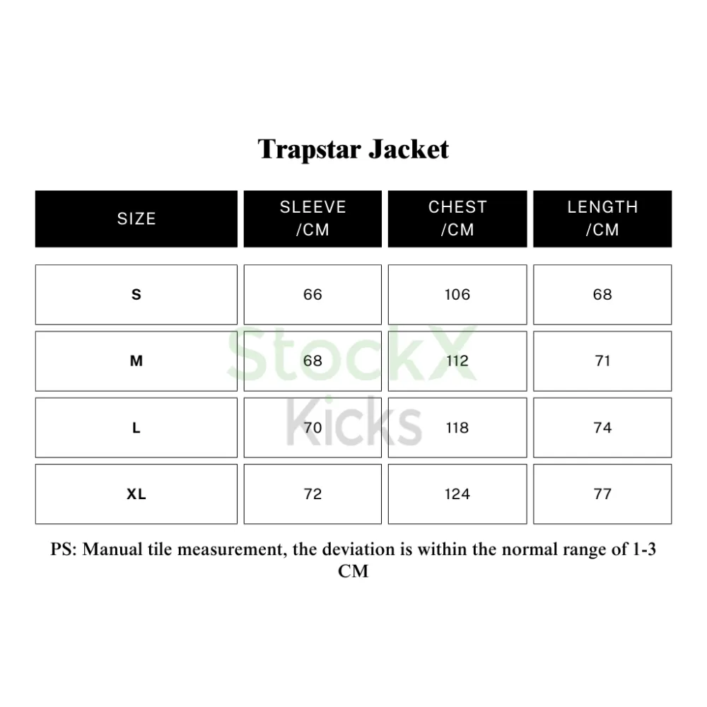 trapstar splicing suit embroidered logo sports and leisure