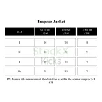 Trapstar splicing suit embroidered LOGO sports and leisure