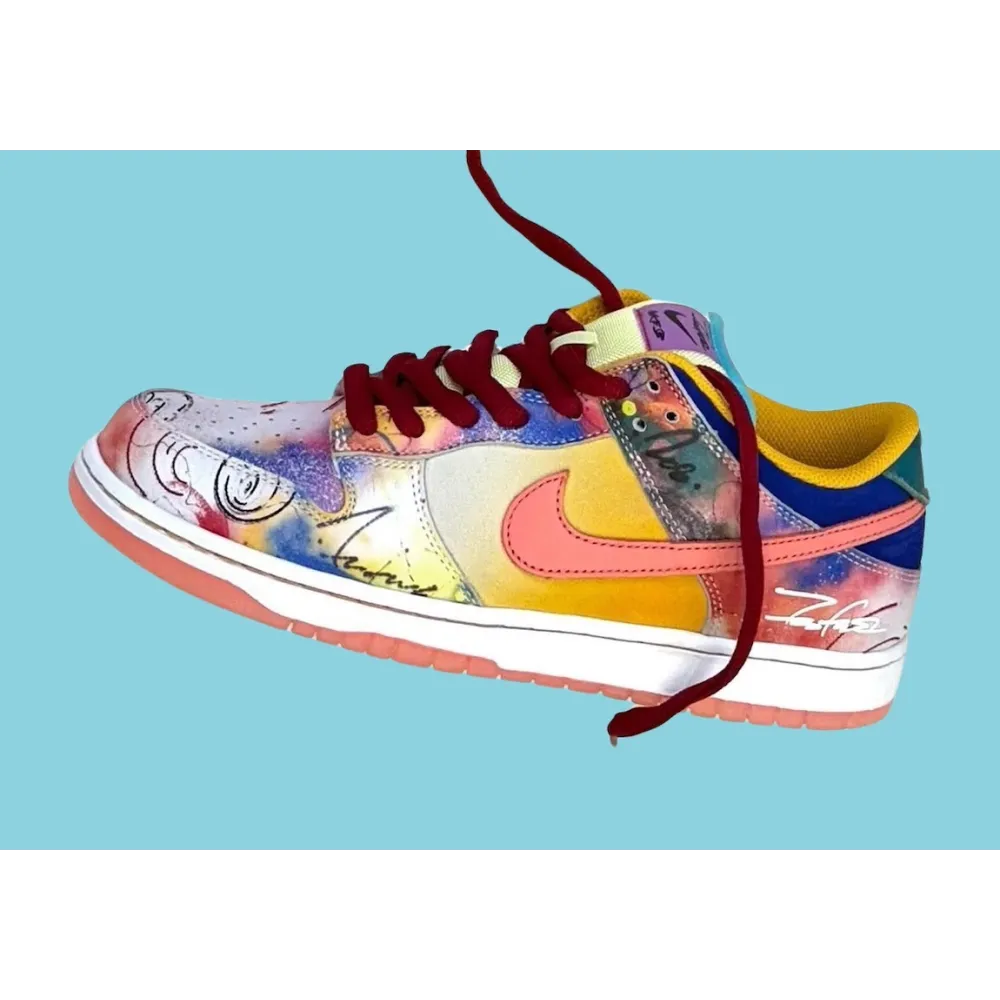 LJR Batch Nike SB Dunk Low Futura Laboratories Sunblush (Friends and Family) HF6061-700