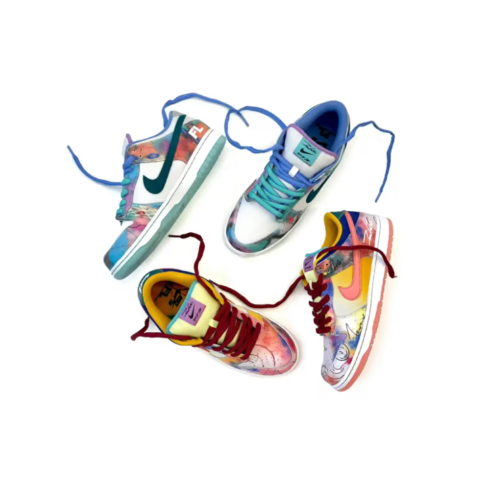 LJR Batch Nike SB Dunk Low Futura Laboratories Sunblush (Friends and Family) HF6061-700