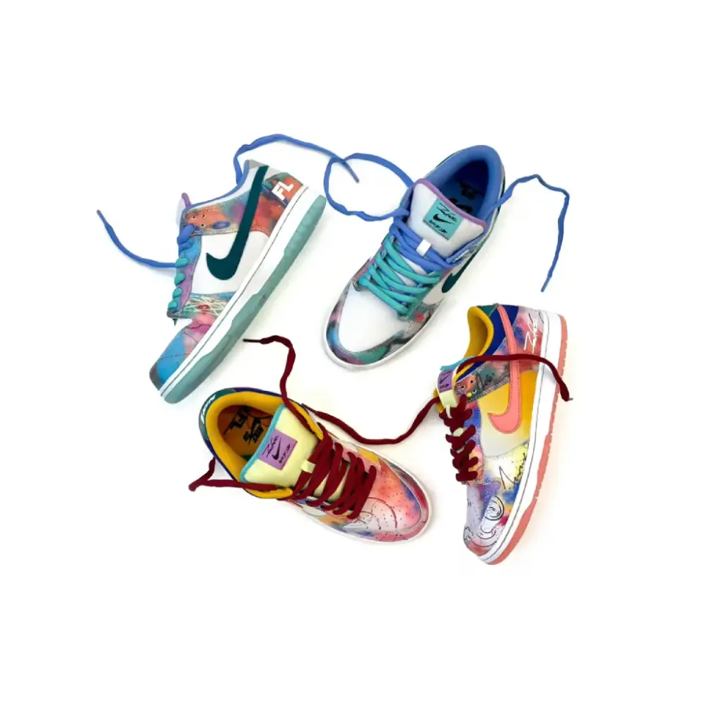 LJR Batch Nike SB Dunk Low Futura Laboratories Sunblush (Friends and Family) HF6061-700