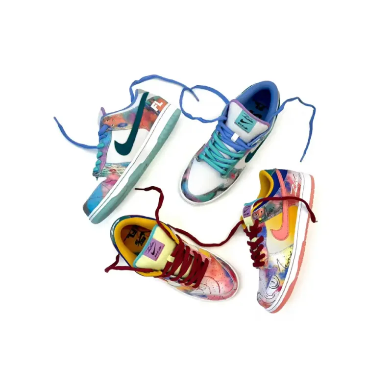 LJR Batch Nike SB Dunk Low Futura Laboratories Sunblush (Friends and Family) HF6061-700