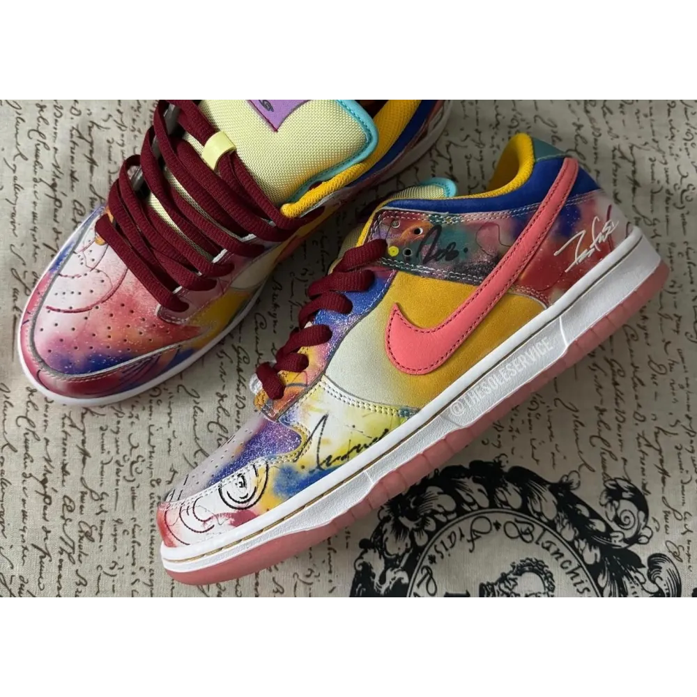 LJR Batch Nike SB Dunk Low Futura Laboratories Sunblush (Friends and Family) HF6061-700