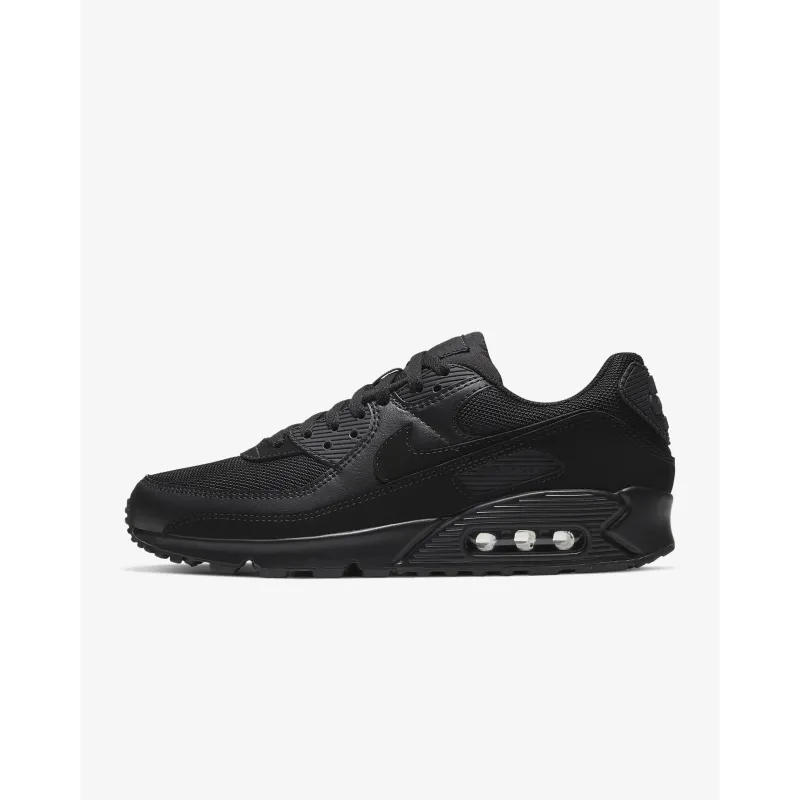 Nike Air Max 90 Leather Triple Black CZ5594-001