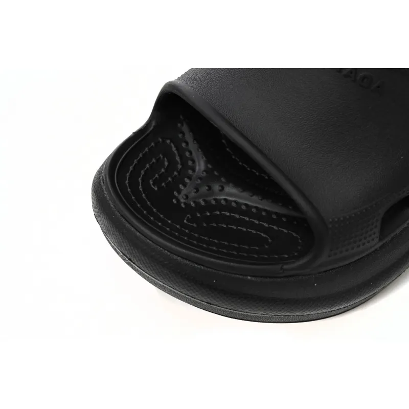 BALENCIAGA Pool Crocs Black 677389 W158E 1000