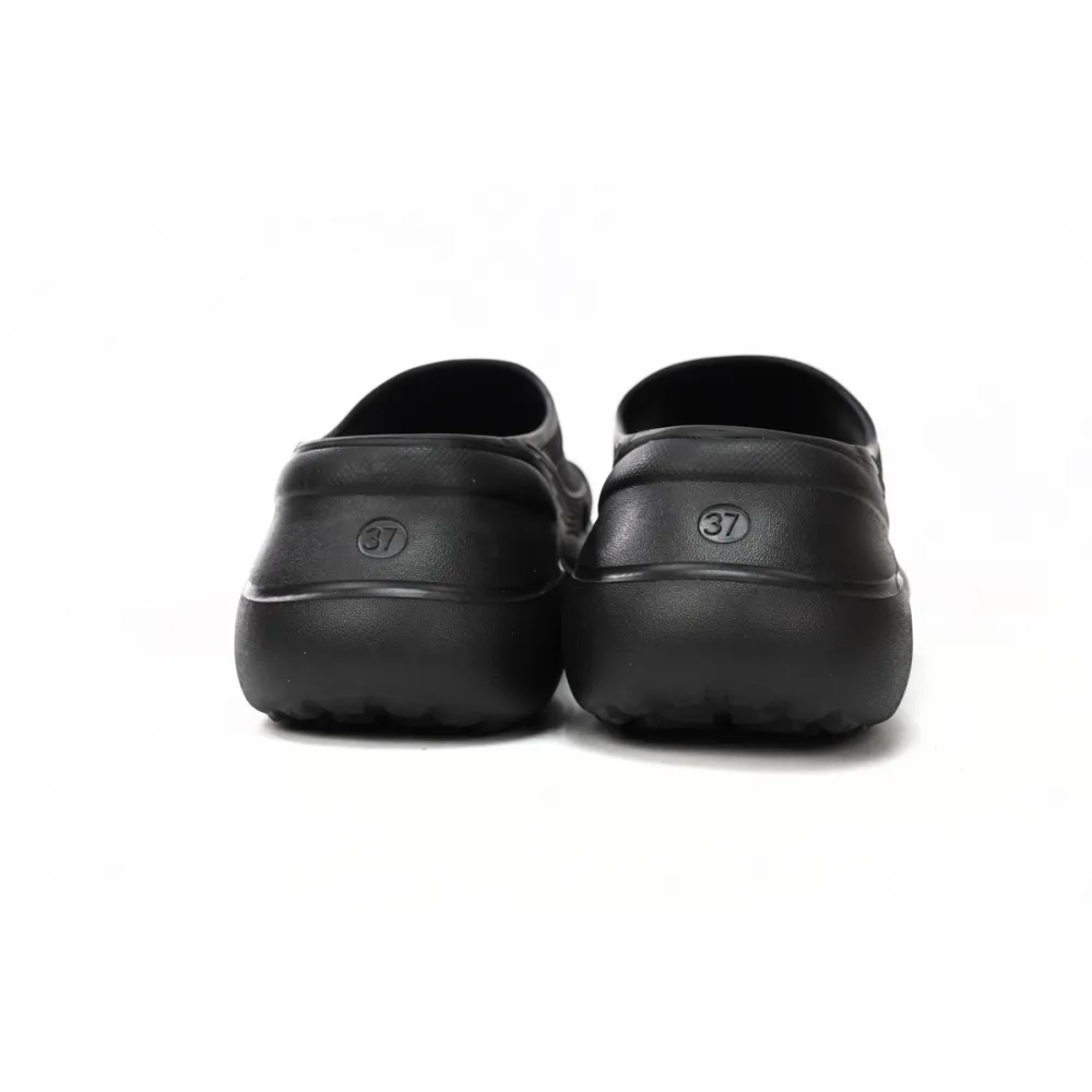 balenciaga pool crocs black 677389 w158e 1000