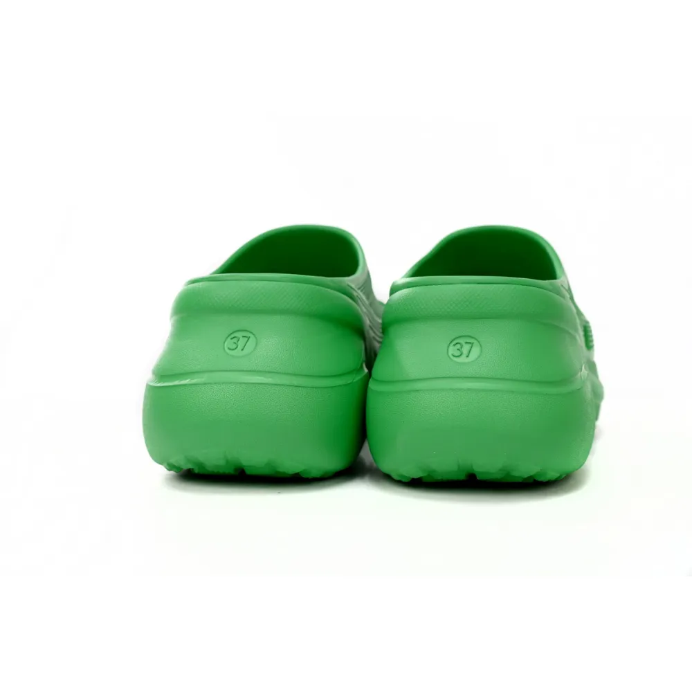 balenciaga pool crocs green 677386 w1s8e 3033