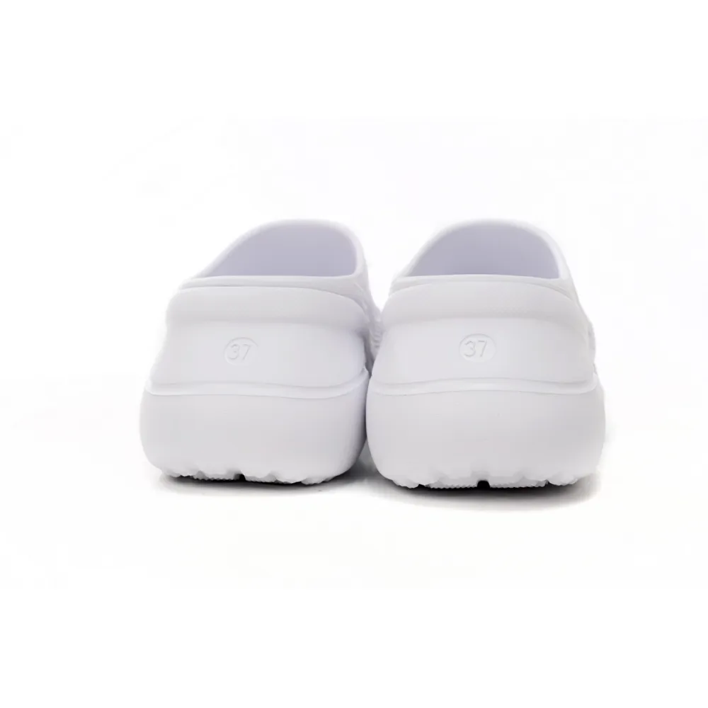 balenciaga pool crocs white 677389 w1s8e 9000