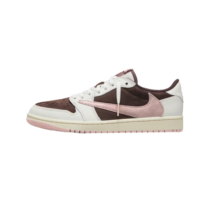 PK God Batch Air Jordan 1 Low Travis Scott Dark Pony Pink DZ4137-206