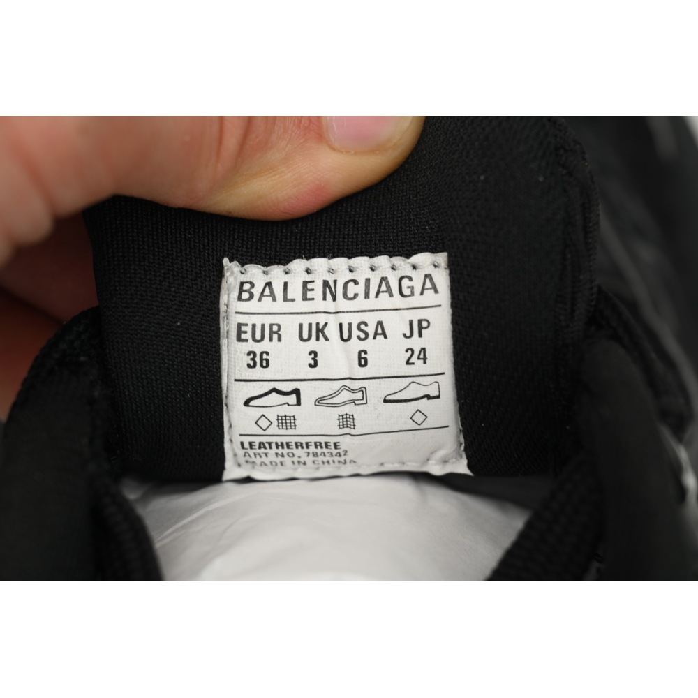 Balenciaga 10XL Sneaker In Black/Grey 784342 W2MV2 1010