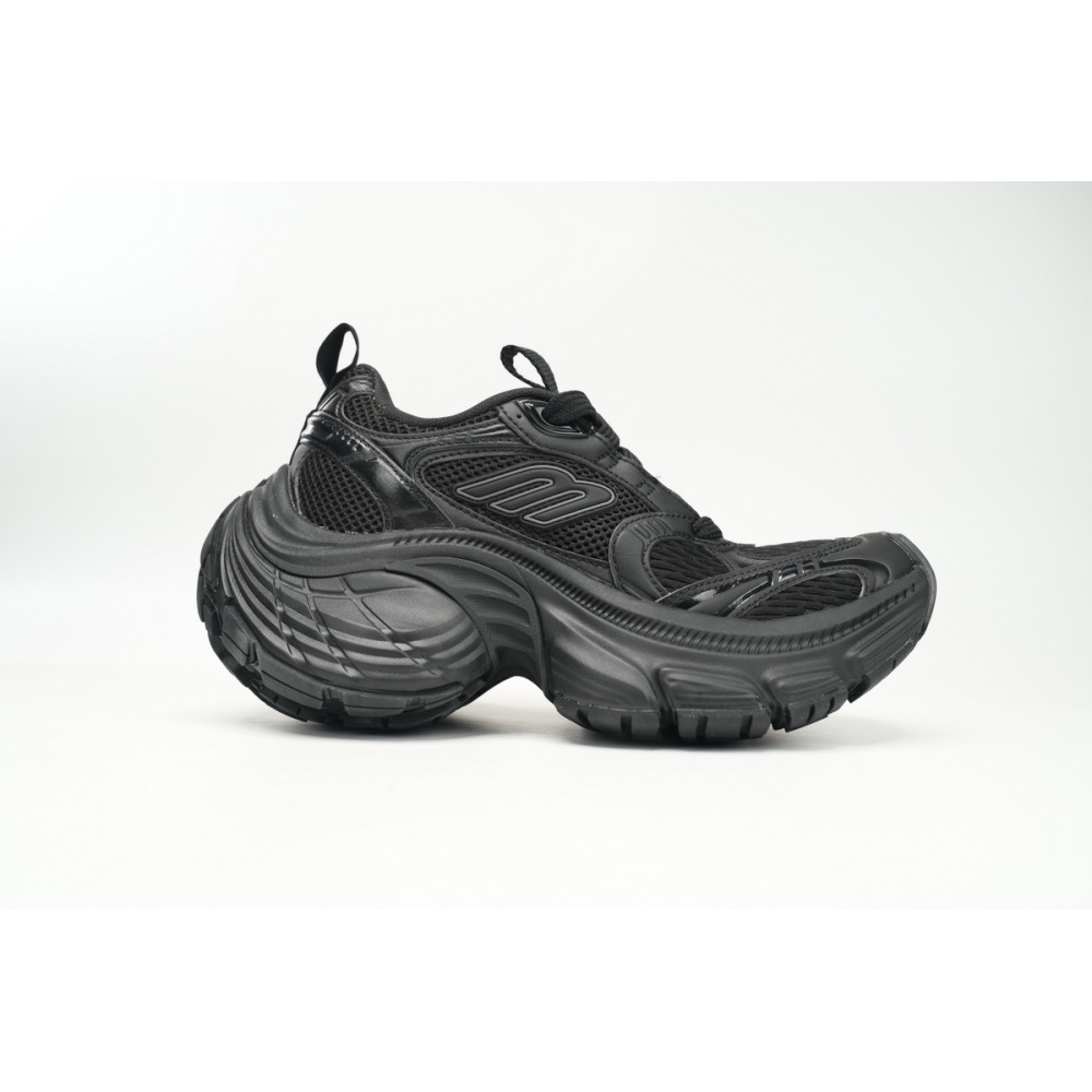 Balenciaga 10XL Sneaker In Black/Grey 784342 W2MV2 1010