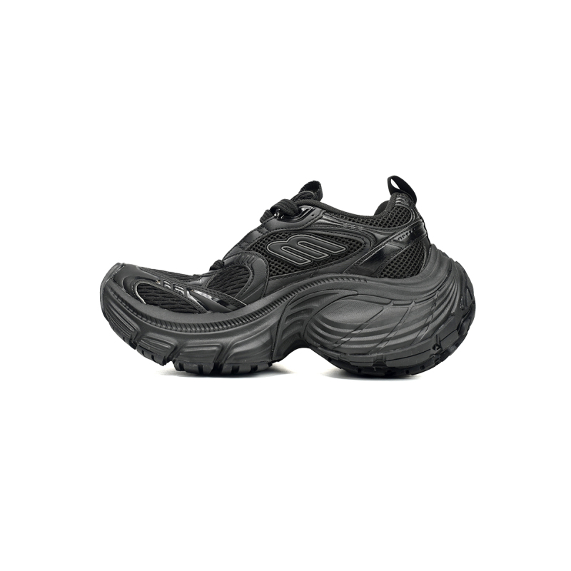 Balenciaga 10XL Sneaker In Black/Grey 784342 W2MV2 1010