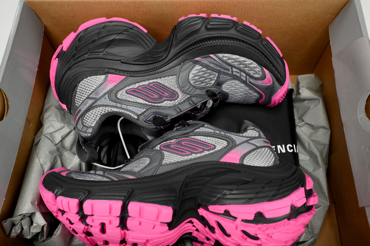 Balenciaga 10XL Sneaker In Grey/Pink/Black 784342 W2MV2 1510