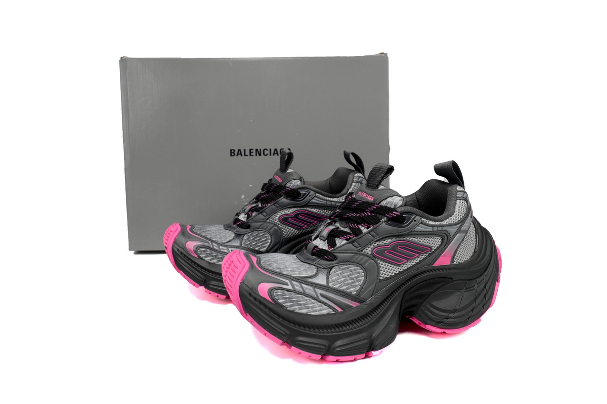 Balenciaga 10XL Sneaker In Grey/Pink/Black 784342 W2MV2 1510