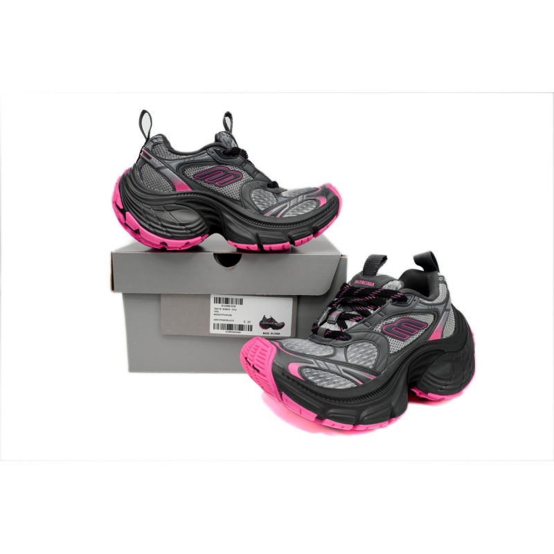 Balenciaga 10XL Sneaker In Grey/Pink/Black 784342 W2MV2 1510
