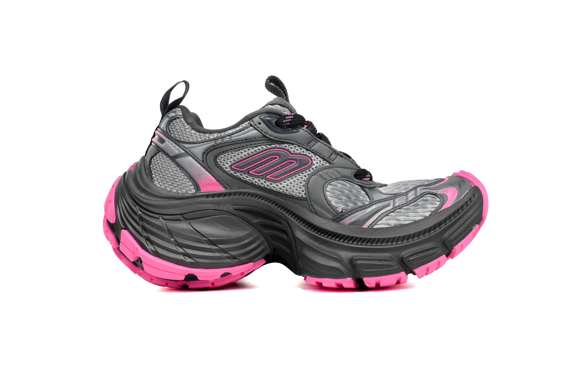 Balenciaga 10XL Sneaker In Grey/Pink/Black 784342 W2MV2 1510