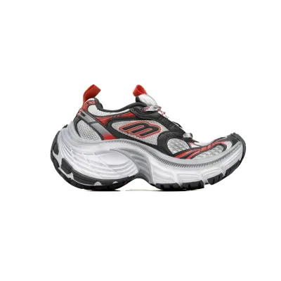 Balenciaga 10XL Sneaker In Grey/White/Red 784342 W2MV2 0311 02