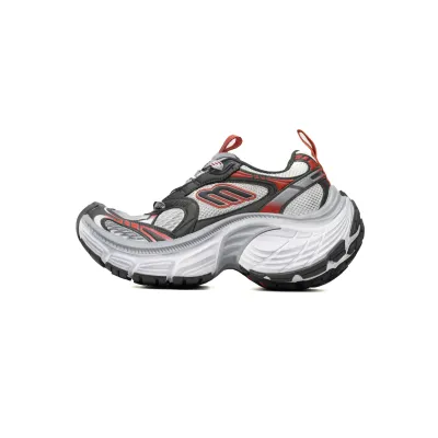 Balenciaga 10XL Sneaker In Grey/White/Red 784342 W2MV2 0311 01
