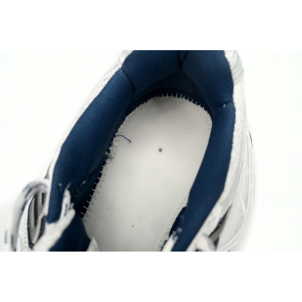 Balenciaga 10XL Sneaker In White/Black/Blue 784342 W2MV2 1219