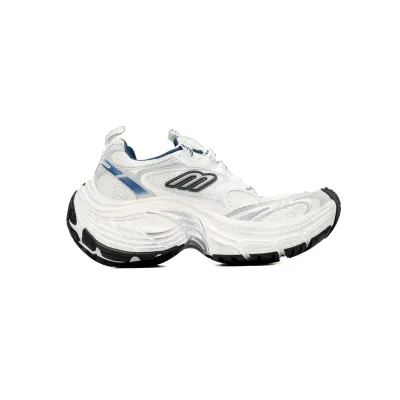 Balenciaga 10XL Sneaker In White/Black/Blue 784342 W2MV2 1219 02