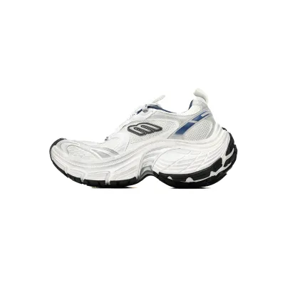 Balenciaga 10XL Sneaker In White/Black/Blue 784342 W2MV2 1219 01