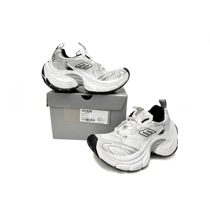 Balenciaga 10XL Sneaker In White/Black/Gris 784342 W2MV2 9110