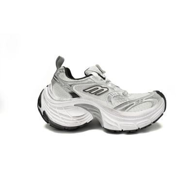 Balenciaga 10XL Sneaker In White/Black/Gris 784342 W2MV2 9110 02