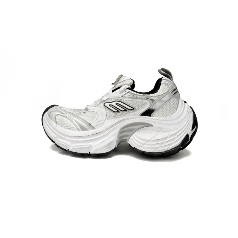 Balenciaga 10XL Sneaker In White/Black/Gris 784342 W2MV2 9110