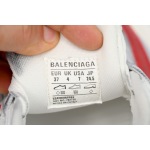 Balenciaga 10XL Sneaker In White/Red/Orange 784342 W2MV2 9670