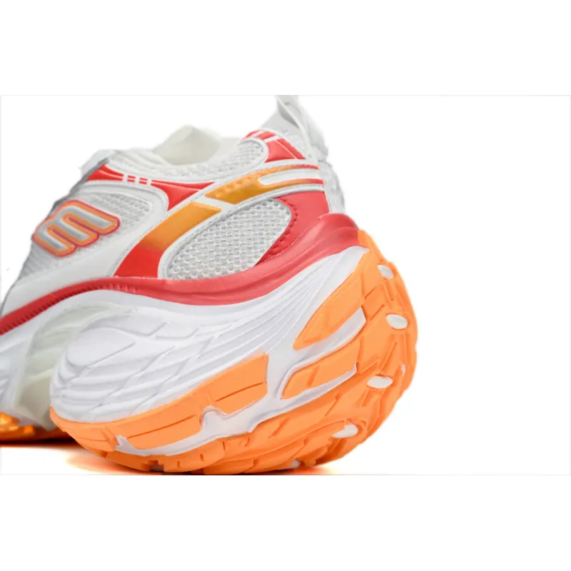 Balenciaga 10XL Sneaker In White/Red/Orange 784342 W2MV2 9670