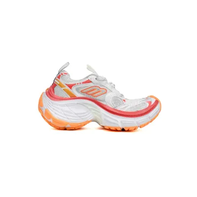 Balenciaga 10XL Sneaker In White/Red/Orange 784342 W2MV2 9670 02
