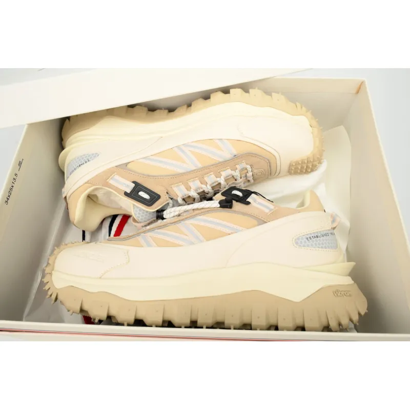 Moncler Trailgrip Leather Khaki J109B 4M00110 M4292