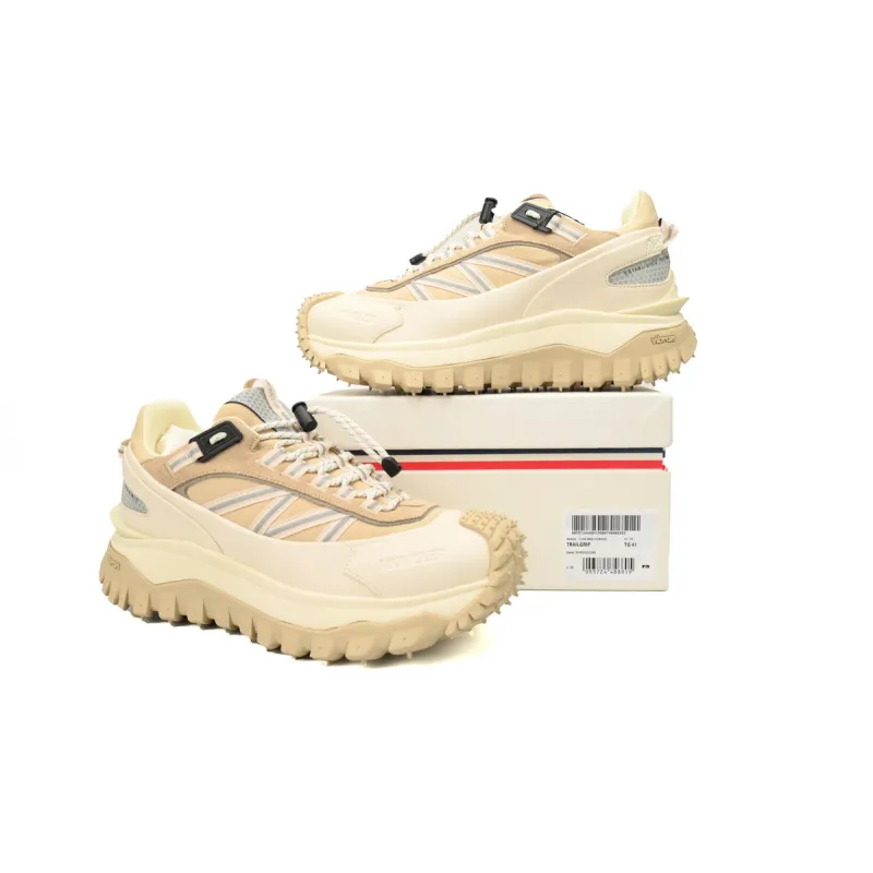 Moncler Trailgrip Leather Khaki J109B 4M00110 M4292
