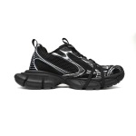 Balenciaga 3XL Sneaker Black And White 542228 W2RB8 1090