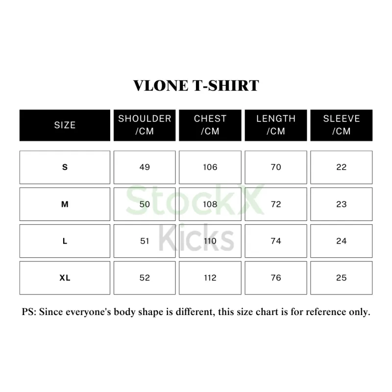 Vlone T Shirt Python Snake Shirts 