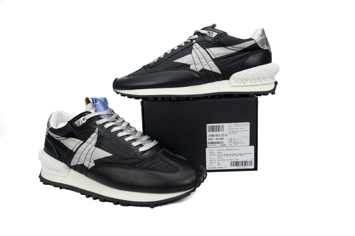 Golden Goose Marathon Shoe Black GMF00684.F005675.90179