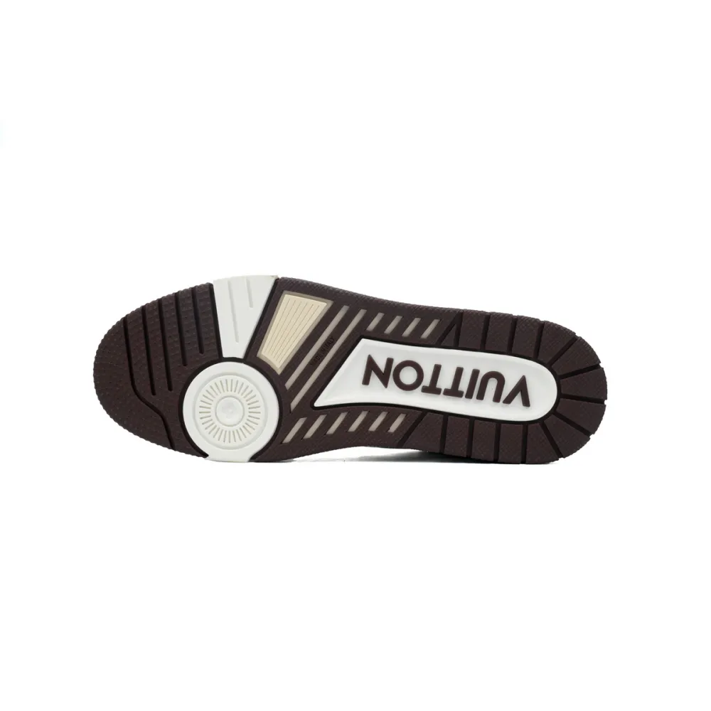 Louis Vuitton by Tyler, the Creator LV Trainer White Mocha 1ACR5I